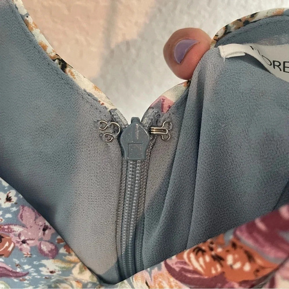 Floret Studios New Maxi Dress Extra Small Floral Print - Picture 8 of 12